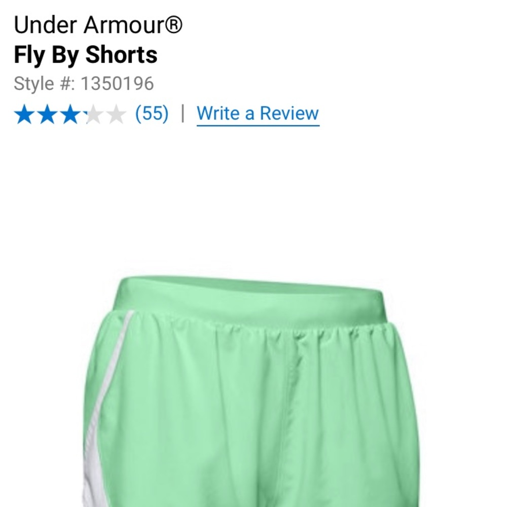 Under Armour gym shorts